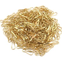 250 Gold Plated Lanyard Hooks Key Chain Hobby Craft 23mm x 8 mm - £12.53 GBP