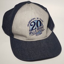 Blue Moon Brewing Company Hat Celebrating 20 Years Snapback ACME Apparel... - £12.75 GBP