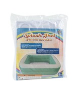 2 Ring 47 Inch Inflatable Rectangular Splash Pool Green - $338.73 MXN