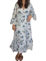 Nibi rhode wrap dress in Blue Vine - size M/L - £132.57 GBP