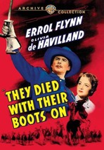 They Died With Their Boots On DVD (1941) - Errol Flynn, Olivia de Havilland - £51.90 GBP
