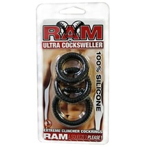 Ram Ultra Silicone Cocksweller (Black) - $16.24