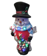 Home Accents Holiday 3 Ft LED Snowman W/Timer Yard Decor Christmas Teste... - $148.50