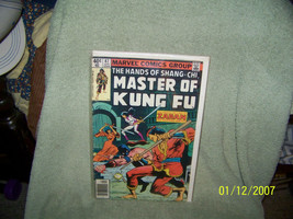 vintage 1980  marvel comic book {master of kung fu} - £6.19 GBP
