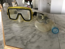 Sea Sport TEKNA Snorkel Diving Glasses Goggles + Breath Tube (Adult) - £23.46 GBP
