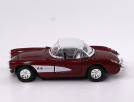 Superior 1957 Chevrolet Corvette Diecast Car Dark Red #SS 5709 5.5&quot; Fric... - $7.99