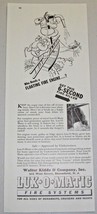 1940 Print Ad Lux-O-Matic Fire System Walter Kidde &amp; Co. Bloomfield,NJ - $8.42