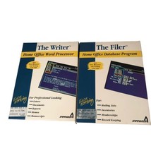 Commodore 64 The Filer &amp; The Writer By Easy Working VTG OS And Word Processing - £31.03 GBP