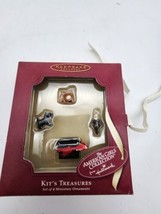 Hallmark Kit&#39;s Treasures American Girls Set/4 Miniature Ornaments In Box... - $12.99