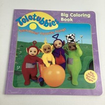 Teletubbies Favorite Things Big Coloring Book Tear Out Page Po Tinky Win... - £22.17 GBP