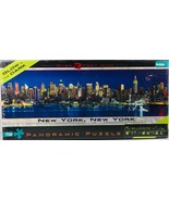 PUZZLE - JIGSAW BUFFALO GAMES PANORAMIC &quot;TIMES SQUARE, NEW YORK&quot;  750 PC... - £8.65 GBP
