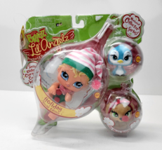 Bratz Lil Angelz Cloe Doll &amp; 2 Bobble Head Pets Holiday Special Edition NEW - £11.98 GBP