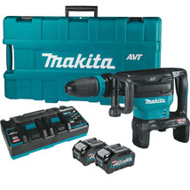 Makita GMH02PM 40V X2 80V max XGT Brushless 28 lb. AVT Demolition Hammer Kit - £961.65 GBP