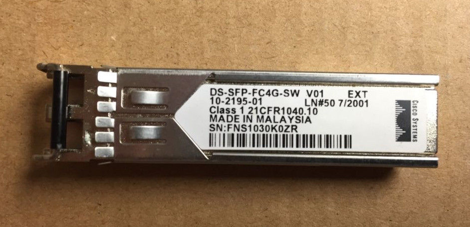 Cisco DS-SFP-FC4G-SW 4-Gbps Small Form-Factor Fibre Channel Dual LC Connector - $5.87