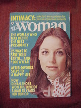 The WOMAN magazine April 1972 Dinah Shore Caroline McCloskey Russell E. Marker - £6.90 GBP