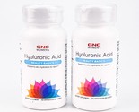 GNC Hyaluronic Acid Beauty Basics 30 Capsules Each Lot Of 2 BB01/2025+ - $24.07