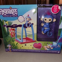 NEW Fingerlings Monkey Bar and Swing Playground Playset with Baby Monkey LIV - £26.09 GBP