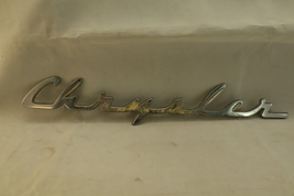 1957-1963 Chrysler Royal AP1 AP3 Rear Metal Trunk Australian Script Emblem  - $60.46