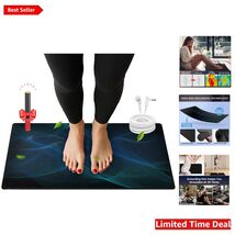 Leather Grounding Pad for Pain Relief and Energy Boost - 15ft Cord - $49.45