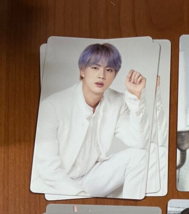 An item in the Entertainment Memorabilia category: JIN BTS Official Photocard World Tour LOVE YOURSELF FINAL [SPEAK YOURSELF]_Kpop