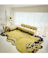 Hand Tufted carpet 5x8 - $4,496.31 MXN