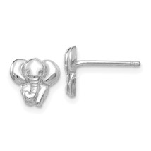 14k Gold Elephant Earrings TF540W - £131.29 GBP