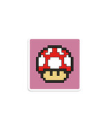 Mario Mushroom Mini Sticker - £1.36 GBP+