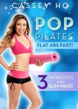 Pop Pilates Flat Abs Fast Workout Dvd With Cassey Ho Exercise New Sealed - £7.04 GBP