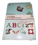 New Making Memories Slice Design Card - Vintage Findings new sealed cott... - €15,27 EUR