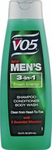 VO5 Men&#39;s 3 in 1 Shampoo/Conditioner Body Wash - 3 THREE Pack - £11.95 GBP