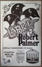 Vintage Concert Poster Patti Labelle &amp; Robert Palmer Las Vegas Nov 24, 1976 Rare - £55.94 GBP