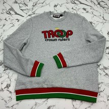 Men&#39;s Troop Grey | Red | Green Crewneck Sweater NWT - $98.00