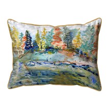 Betsy Drake Northwoods Summer Large Indoor Outdoor Pillow 16x20 - £37.59 GBP
