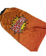 Calling All Superheroes Adult One Size Cape Red Yellow Polka Dot Reversi... - $217.68 MXN