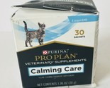 Purina Pro Plan Veterinary Supplements Calming Care For Cats - 30pk - Ex... - $21.68