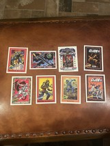 Lot of 8 G.I. Joe Cards 1991 Hasbro Impel Series 1 Storm Shadow Major Bludd - £8.55 GBP