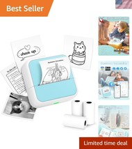 Lightweight Bluetooth Mini Printer - Create Stickers &amp; Labels Anytime, A... - $29.99