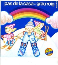 Pas De La Casa and Grau Roig Ski Area Brochure Andorra  1980 - £21.75 GBP