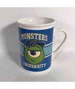 Disney Pixar Monsters University Blue Coffee Tea Cup Mug Sulley Mike - £10.20 GBP