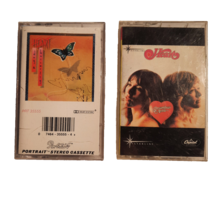 2 Vintage Heart Cassettes - &quot;Dreamboat Annie&quot; and &quot;Dog &amp; Butterfly&quot; - £11.86 GBP