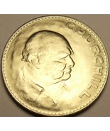 Great Britain Crown, 1965 Gem Unc~Sir Winston Churchill~Free Shipping - $9.20