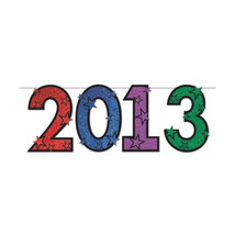 Beistle Company 2013 Glittered Streamer - $314.28 MXN