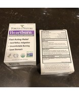 2 x FORCES OF NATURE  Heartburn Organic Plant Medicine 10ml Sublingual D... - £13.69 GBP