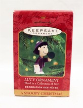 VINTAGE 1995 Hallmark Keepsake Ornament Peanuts Snoopy Christmas Lucy - £15.81 GBP