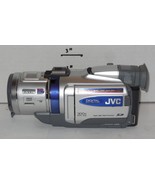 JVC GR-DV500U Mini DV Video Recorder 300X Zoom Camcorder Silver Tested W... - $154.27