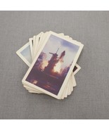 Vintage Playing Cards Space Travel Shuttle Take Off Aarco Made in USA - £7.01 GBP
