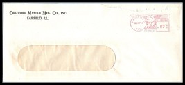 1944 ILLINOIS Cover - Chefford Master Mfg Co, Fairfield, Meter D14 - £2.28 GBP