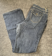 Simply Vera Vera Wang Jeans Womens Size 12 Bootcut Medium Wash Denim Pan... - £18.47 GBP