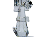 Swarovski Austrian Crystal Standing Dog Figurine Blockhead Vtg Retired 2... - $24.70