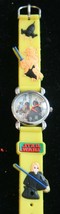 NOS child&#39;s Star Wars quartz wristwatch with yellow 3-D strap up to 7&quot; w... - £11.68 GBP